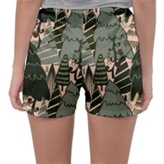 Women s Satin Sleepwear Shorts 
