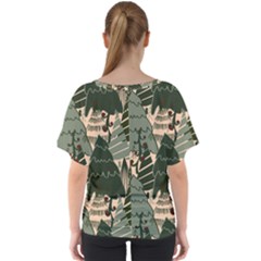V-Neck Dolman Drape Top 