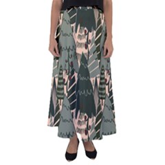 Flared Maxi Skirt 