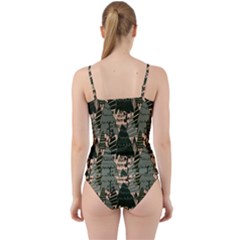 Cut Out Top Tankini Set 