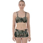 Christmas Vector Seamless Tree Pattern Perfect Fit Gym Set