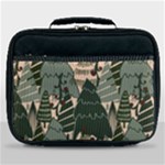 Christmas Vector Seamless Tree Pattern Lunch Bag