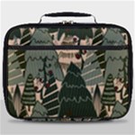 Christmas Vector Seamless Tree Pattern Full Print Lunch Bag