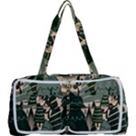 Christmas Vector Seamless Tree Pattern Multi Function Bag