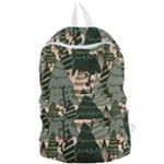 Christmas Vector Seamless Tree Pattern Foldable Lightweight Backpack