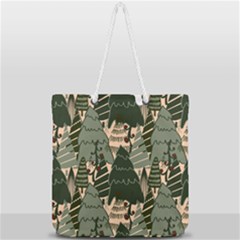 Full Print Rope Handle Tote (Large) 