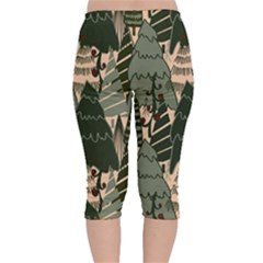 Velvet Capri Leggings  