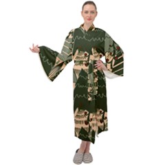 Maxi Velvet Kimono 