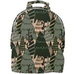 Christmas Vector Seamless Tree Pattern Mini Full Print Backpack