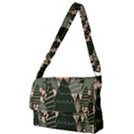 Christmas Vector Seamless Tree Pattern Full Print Messenger Bag (S)