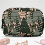 Christmas Vector Seamless Tree Pattern Make Up Pouch (Small)