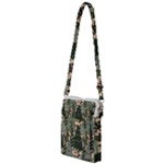 Christmas Vector Seamless Tree Pattern Multi Function Travel Bag