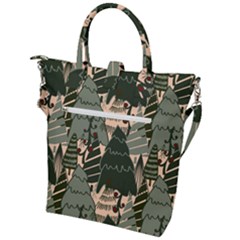Buckle Top Tote Bag 