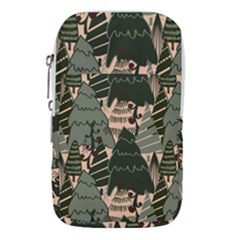 Christmas Vector Seamless Tree Pattern Waist Pouch (Small) from ArtsNow.com