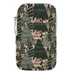 Christmas Vector Seamless Tree Pattern Waist Pouch (Large)