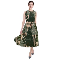 Round Neck Boho Dress 
