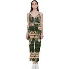 V-Neck Camisole Jumpsuit 
