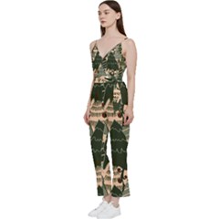 V-Neck Camisole Jumpsuit 