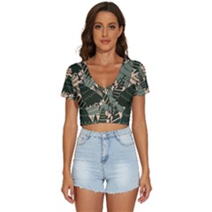V-Neck Crop Top 