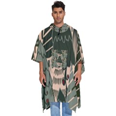 Men s Hooded Rain Ponchos 