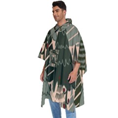 Men s Hooded Rain Ponchos 