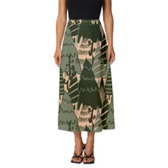 Classic Midi Chiffon Skirt 