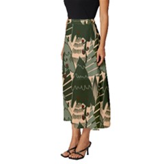 Classic Midi Chiffon Skirt 