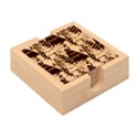 Bamboo Coaster Set 