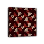 Oriental Dragon Motif Pattern Mini Canvas 4  x 4  (Stretched)