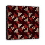 Oriental Dragon Motif Pattern Mini Canvas 6  x 6  (Stretched)