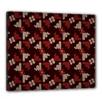 Oriental Dragon Motif Pattern Canvas 24  x 20  (Stretched)