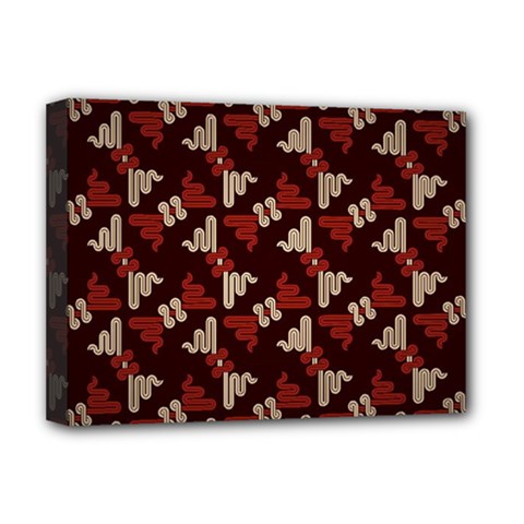 Oriental Dragon Motif Pattern Deluxe Canvas 16  x 12  (Stretched)  from ArtsNow.com