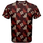 Oriental Dragon Motif Pattern Men s Cotton T-Shirt