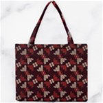 Oriental Dragon Motif Pattern Mini Tote Bag