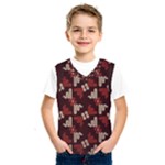 Oriental Dragon Motif Pattern Kids  Basketball Tank Top