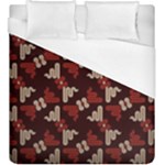 Oriental Dragon Motif Pattern Duvet Cover (King Size)