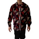 Oriental Dragon Motif Pattern Kids  Hooded Windbreaker