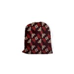 Oriental Dragon Motif Pattern Drawstring Pouch (XS)