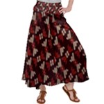 Oriental Dragon Motif Pattern Women s Satin Palazzo Pants