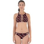 Oriental Dragon Motif Pattern Perfectly Cut Out Bikini Set