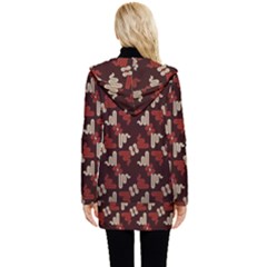 Button Up Hooded Coat  