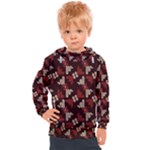 Oriental Dragon Motif Pattern Kids  Hooded Pullover