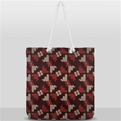 Full Print Rope Handle Tote (Large) 