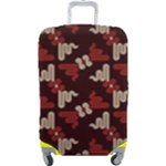 Oriental Dragon Motif Pattern Luggage Cover (Large)