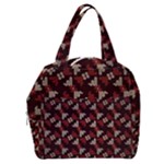 Oriental Dragon Motif Pattern Boxy Hand Bag