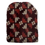 Oriental Dragon Motif Pattern Drawstring Pouch (3XL)