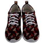 Oriental Dragon Motif Pattern Mens Athletic Shoes