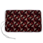 Oriental Dragon Motif Pattern Pen Storage Case (L)