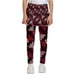 Oriental Dragon Motif Pattern Kids  Skirted Pants