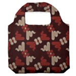 Oriental Dragon Motif Pattern Premium Foldable Grocery Recycle Bag